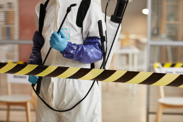 Professional Biohazard technician working in Rushmore, MN